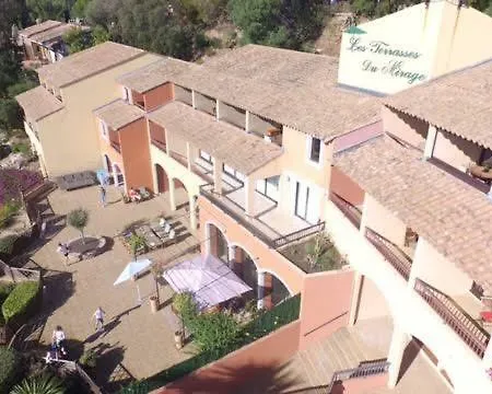 Les Terrasses Du Mirage, De 21 M2 A 90 M2, Linges De Sejour Et Nettoyage Final Inclus Apart Otel